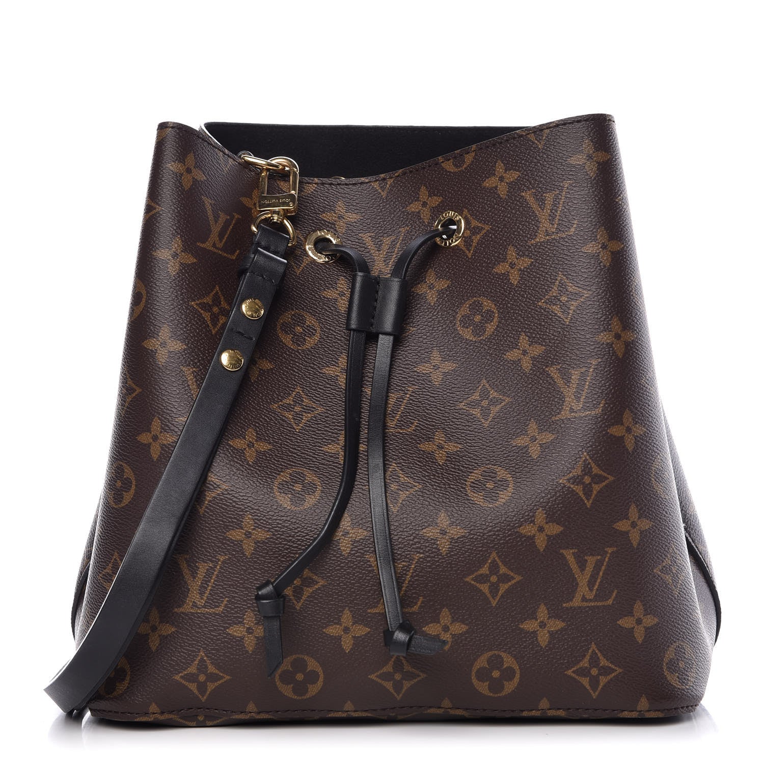 Louis Vuitton Monogram Neonoe MM Black 1 of 9
