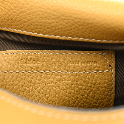 Chloe Calfskin Mini Marcie Round Crossbody Bag Dusty Yellow 5 of 10