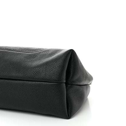 Gucci Grained Calfskin Softbit Maxi Shoulder Bag Black 10 of 10