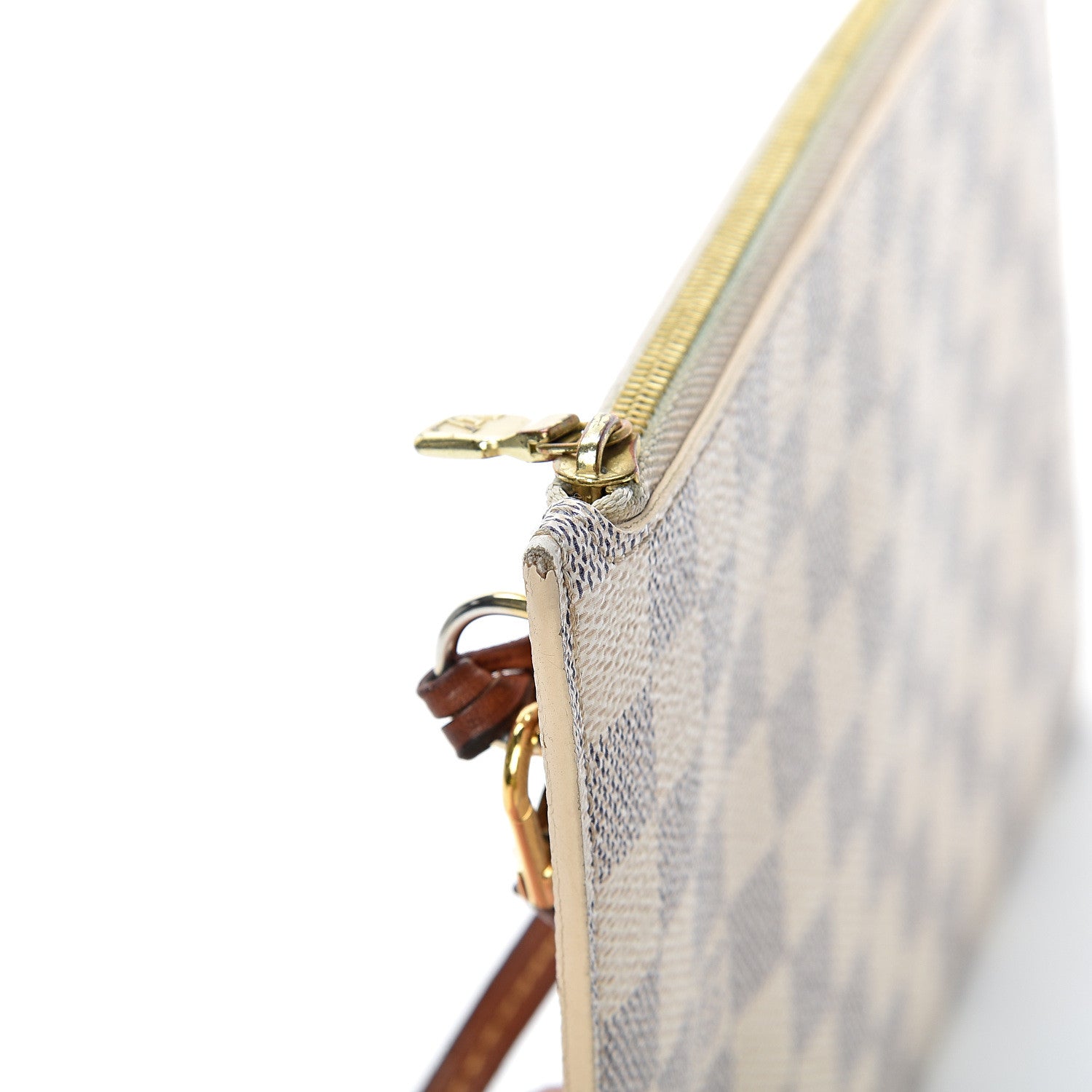 Louis Vuitton Damier Azur Neverfull MM GM Pochette 10 of 16