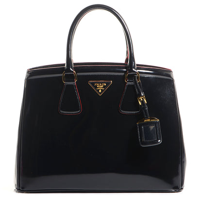 Prada Spazzolato Parabole Tote Nero Black 1 of 8