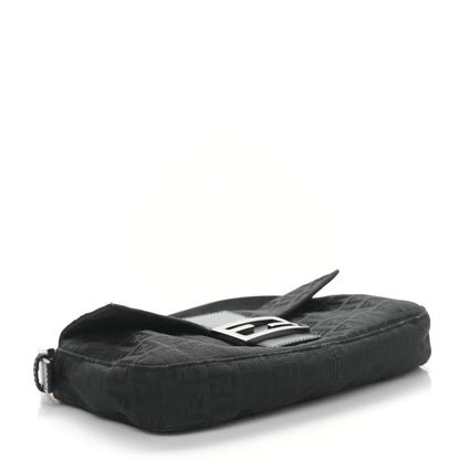 Fendi Zucchino Baguette Black 4 of 9