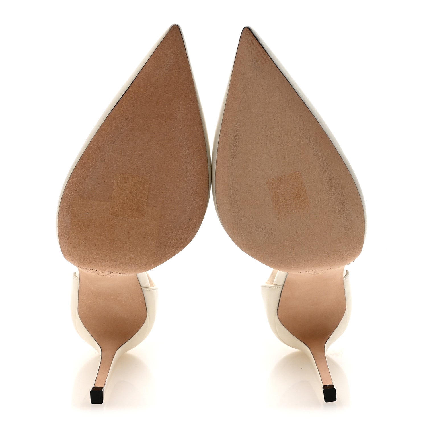 Jimmy Choo Crystal Ani Bee 100 Pumps 38.5 Latte 6 of 9
