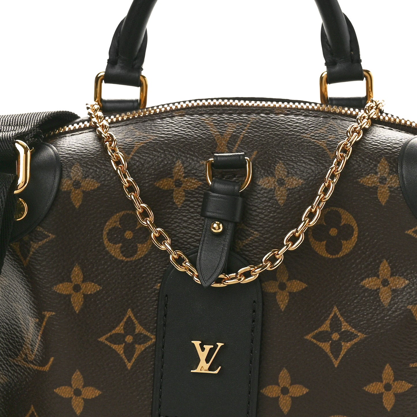 Monogram Petite Malle Souple Black