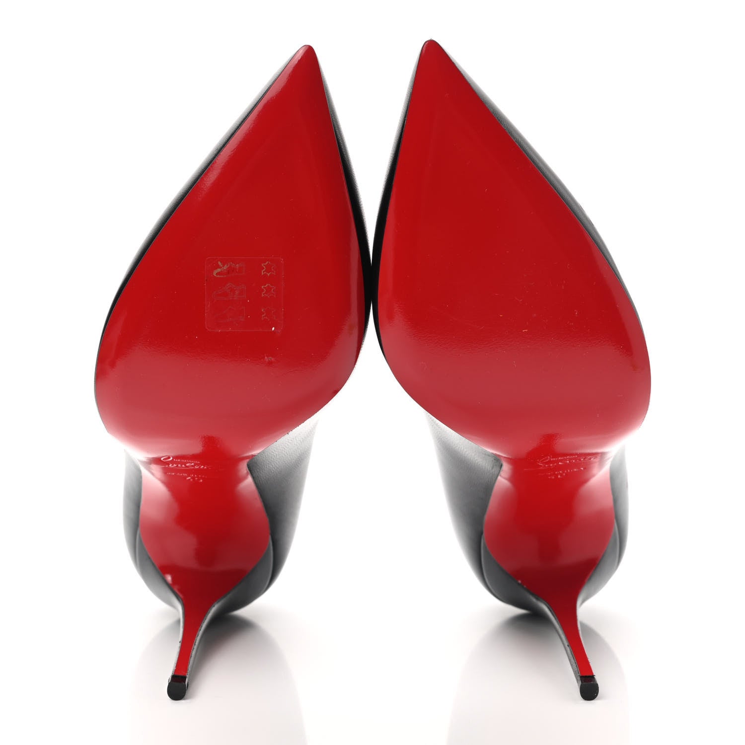 Christian Louboutin Kid Hottie Walkie 100 Pumps 40 Black 5 of 8