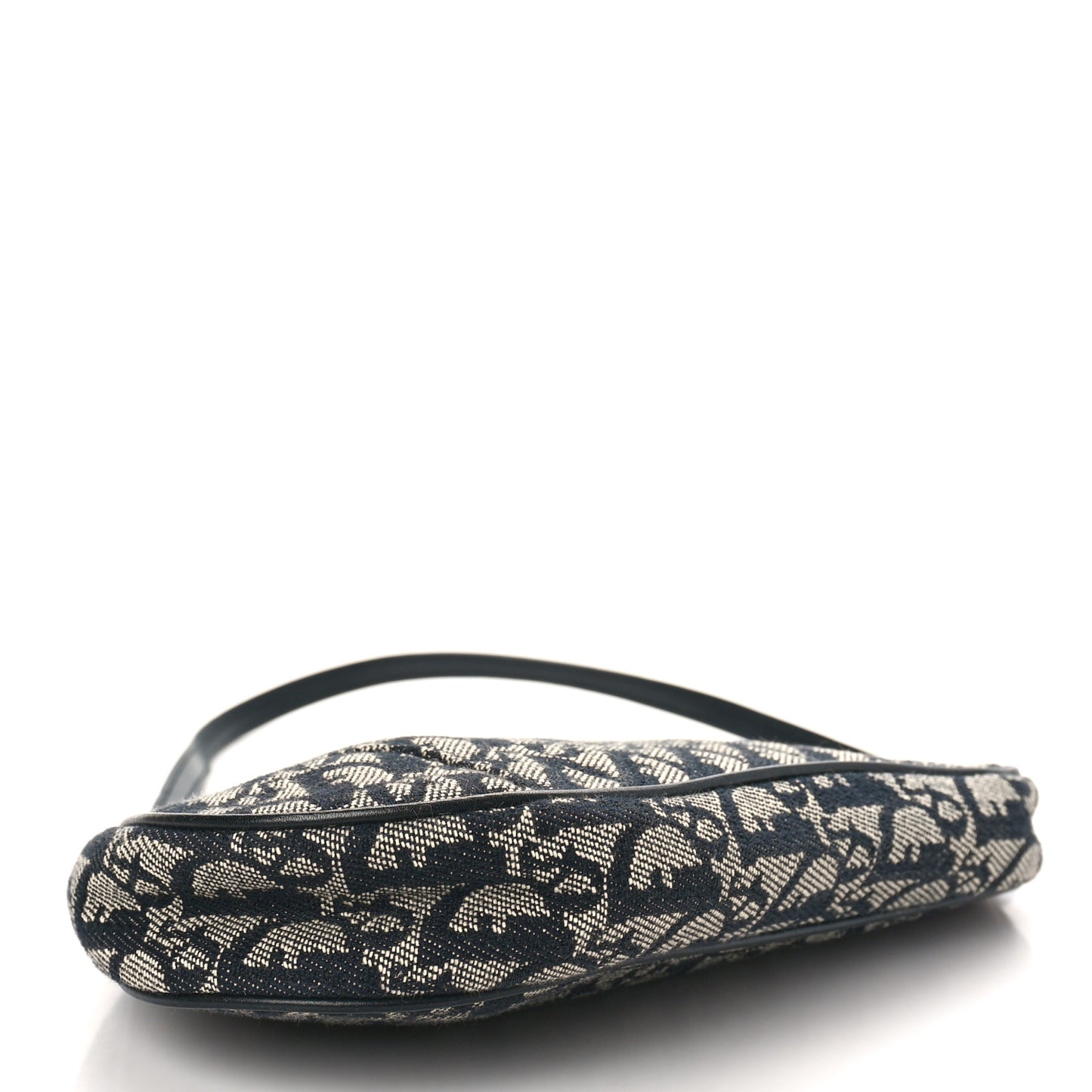 Monogram Mini Saddle Pochette Black