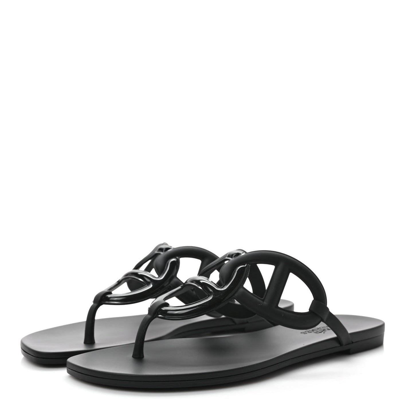 Rubber Womens Egerie Sandals 37 Black