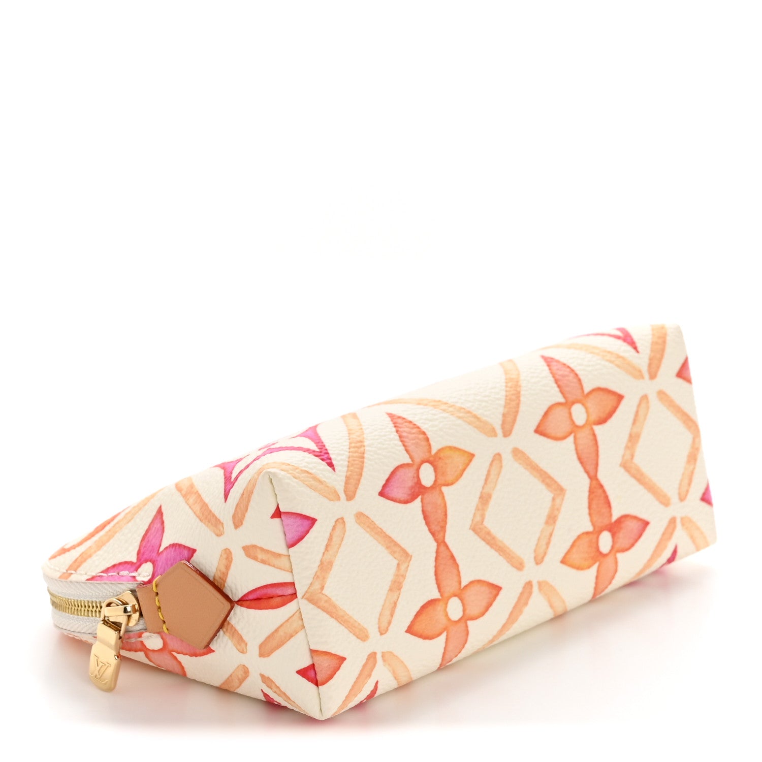 Louis Vuitton Monogram Tiles By The Pool Cosmetic Pouch Coral 4 of 7