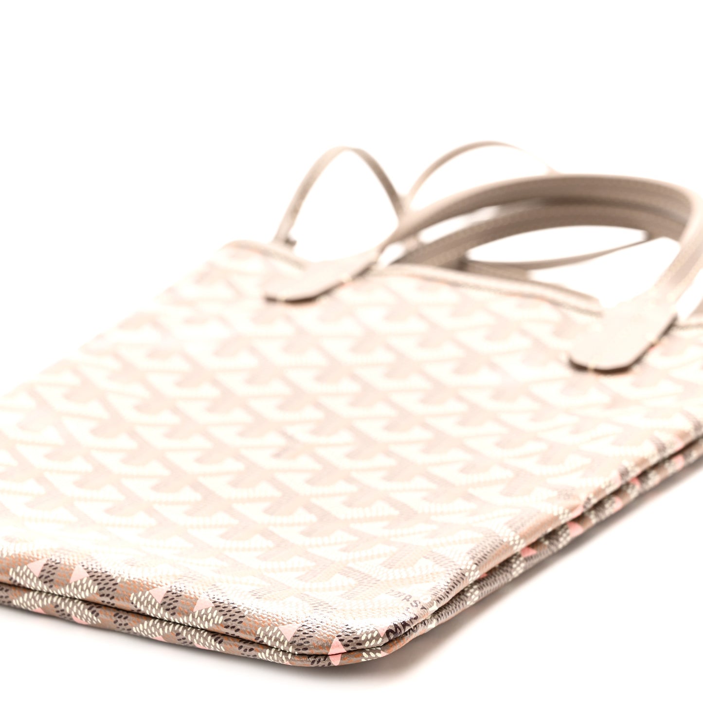 Goyardine Poitiers Claire Voie Tote Grege Powder Pink