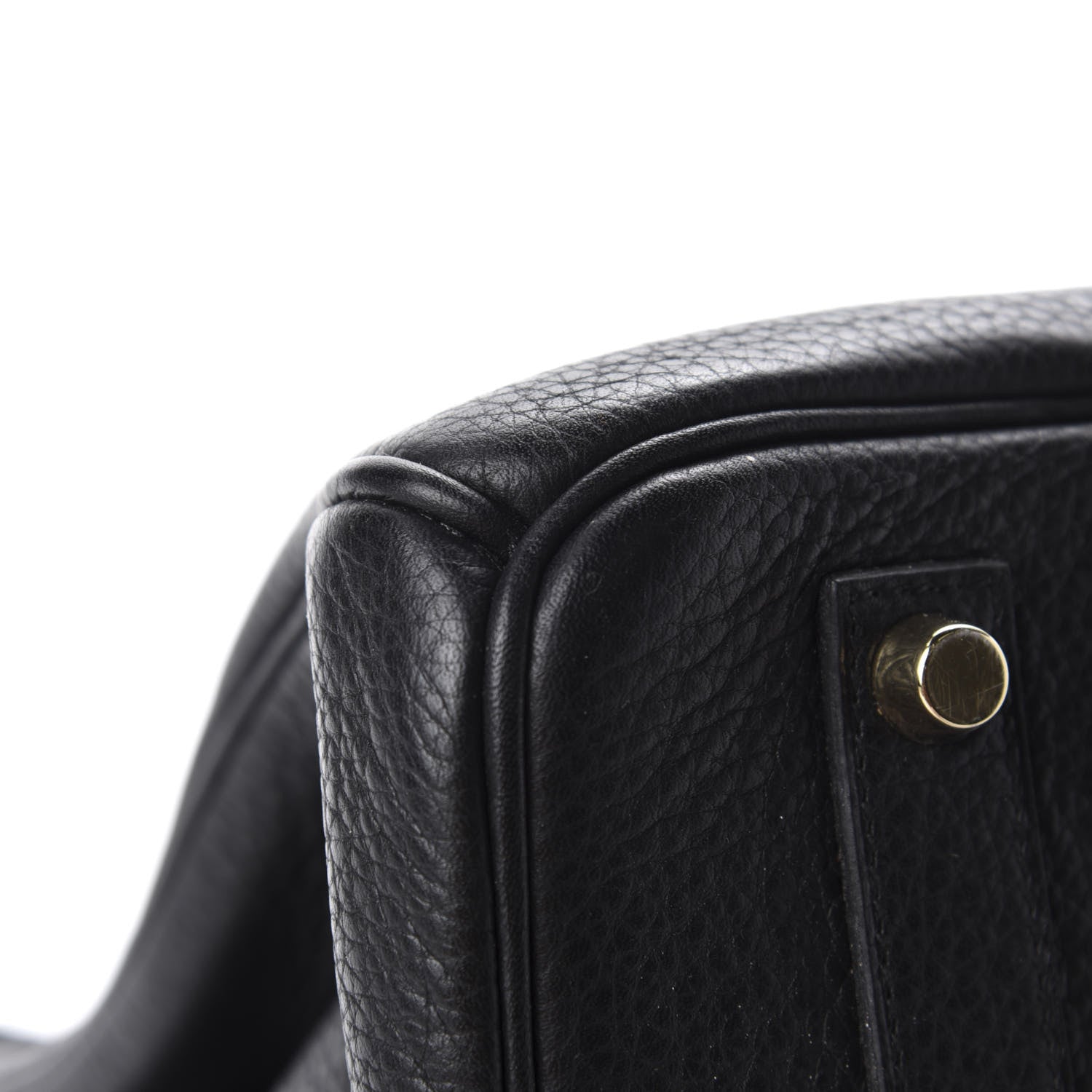 Hermes Taurillon Clemence Birkin 35 Black 8 of 14