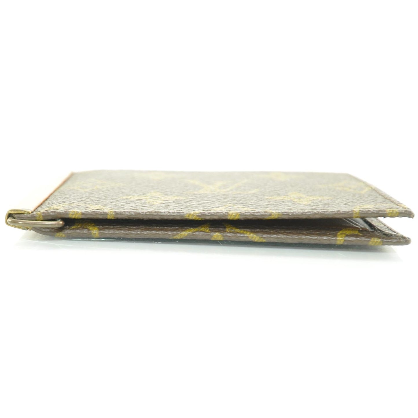 Monogram Mens Billfold Money Clip Wallet
