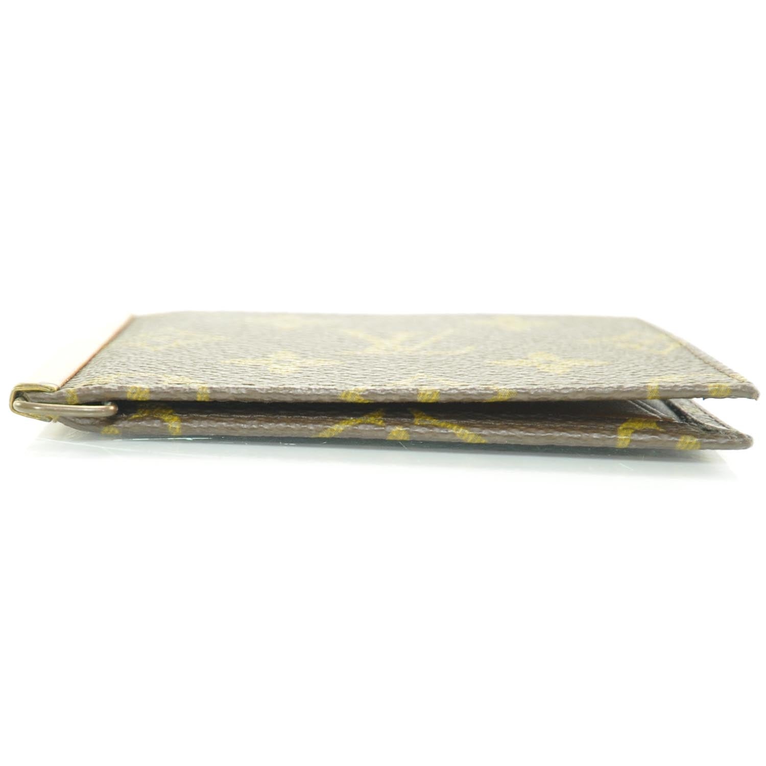 Louis Vuitton Monogram Mens Billfold Money Clip Wallet 5 of 7