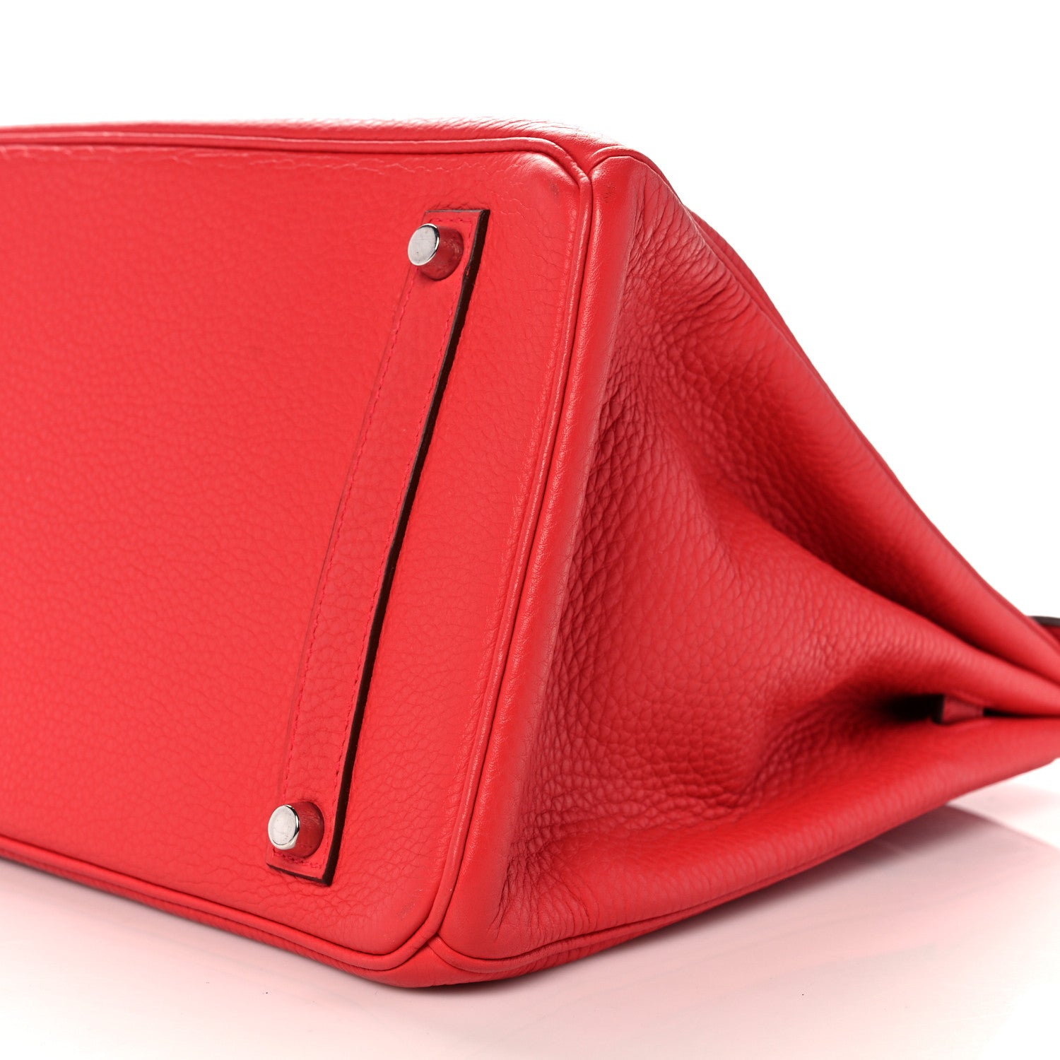 Hermes Taurillon Clemence Birkin 35 Bougainvillea 9 of 36