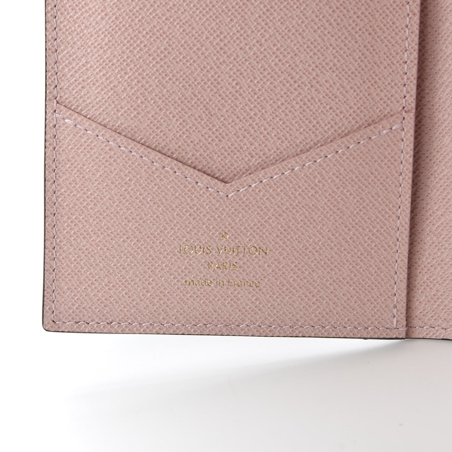 Monogram 2020 Christmas Animation Big Wheel Passport Cover Rose Ballerine