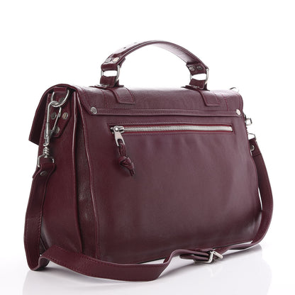Proenza Schouler Lambskin Medium PS1 Satchel Oxblood 3 of 7