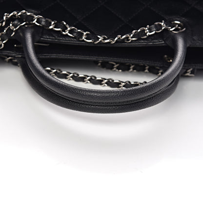 Chanel Soft Caviar CC Medium Top Handle Tote Black 13 of 14