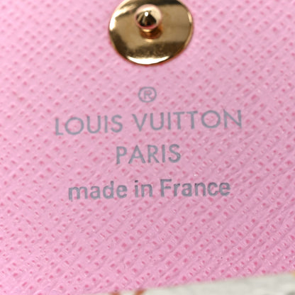 Louis Vuitton Monogram Multicolor Multicles 4 Key Holder White Litchi 6 of 7