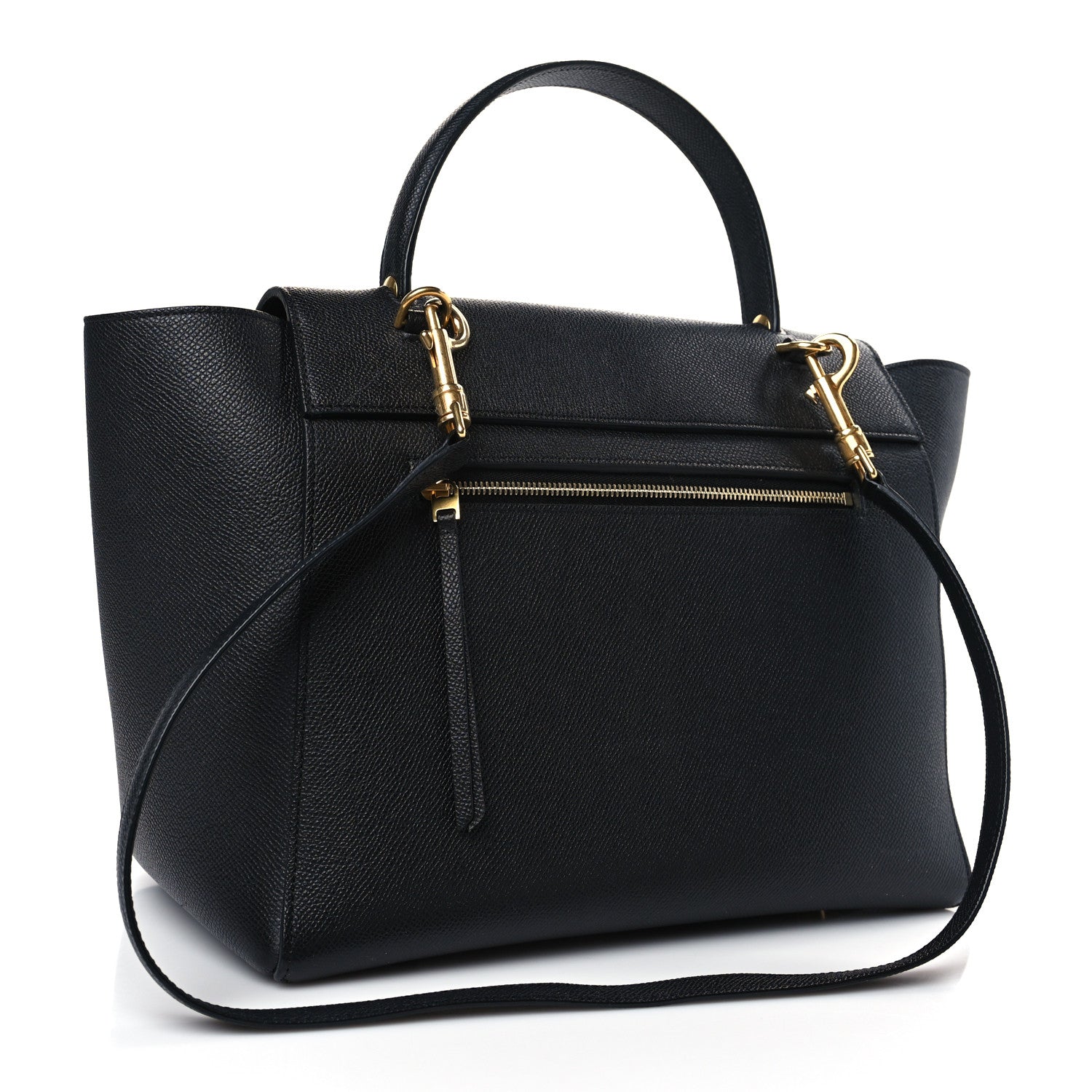 Celine Grained Calfskin Mini Belt Bag Black 3 of 9