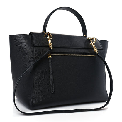 Celine Grained Calfskin Mini Belt Bag Black 3 of 9