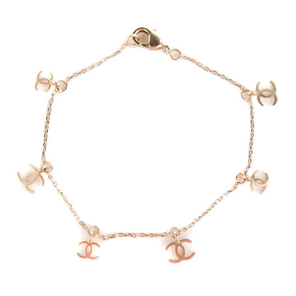 Chanel CC Charm Bracelet Gold 1 of 10