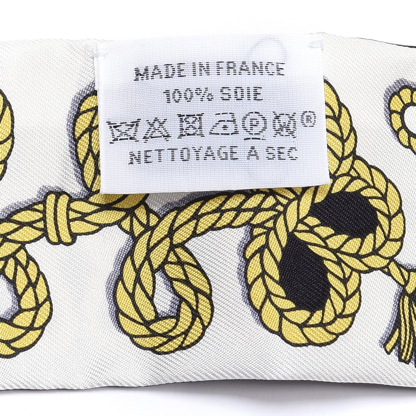 Silk Galons Et Brandebourg Twilly Black Gold White