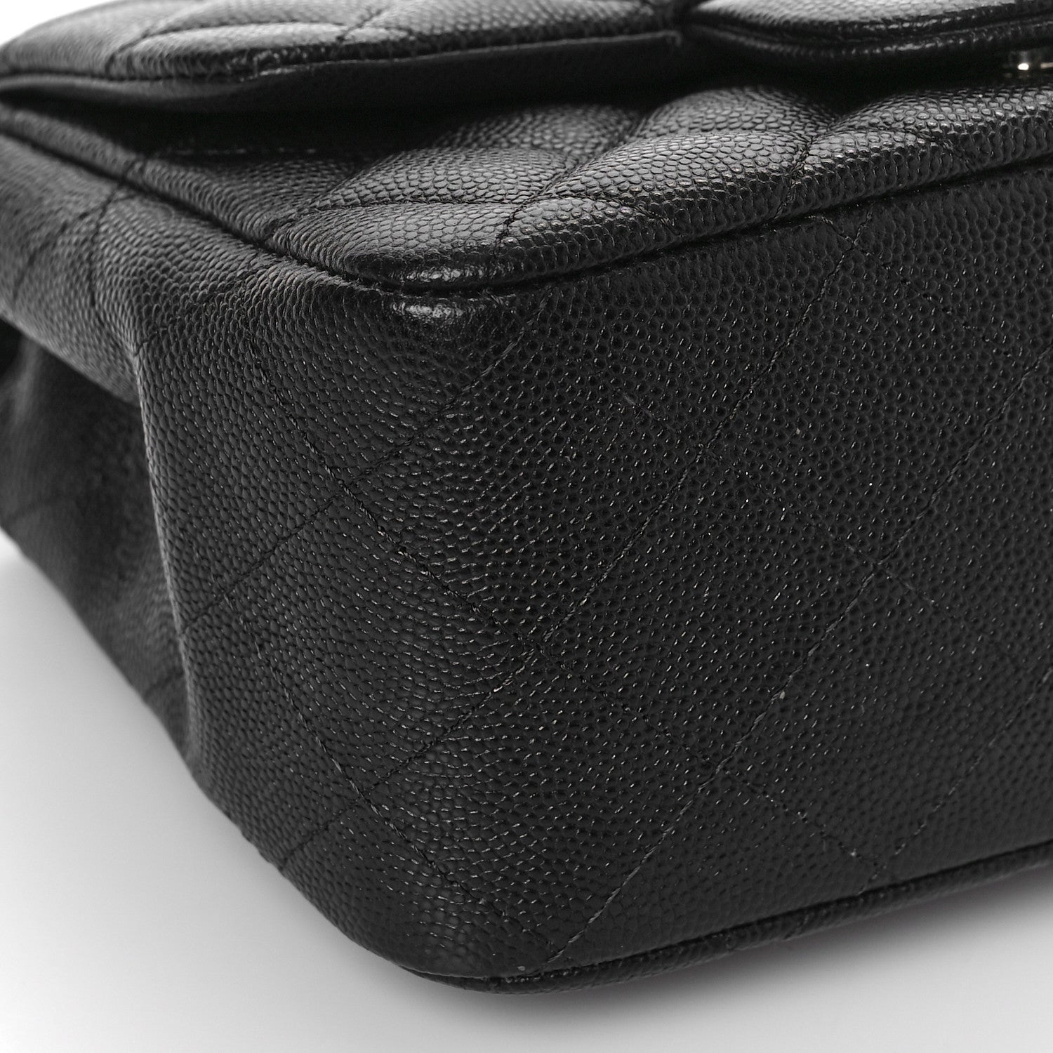 Chanel Caviar Quilted Mini Square Flap Black 7 of 8