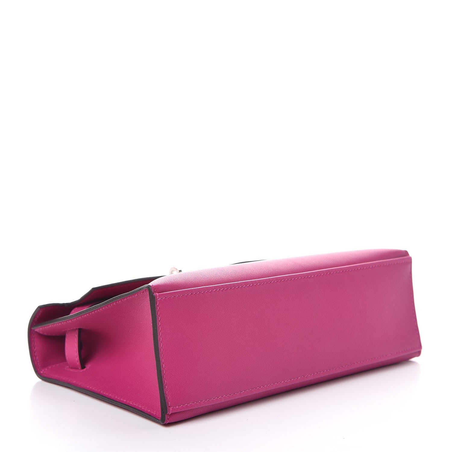 Hermes Swift Kelly Pochette Clutch Rose Pourpre 4 of 24
