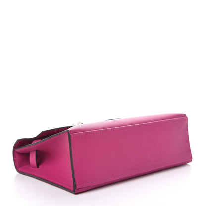 Hermes Swift Kelly Pochette Clutch Rose Pourpre 4 of 24