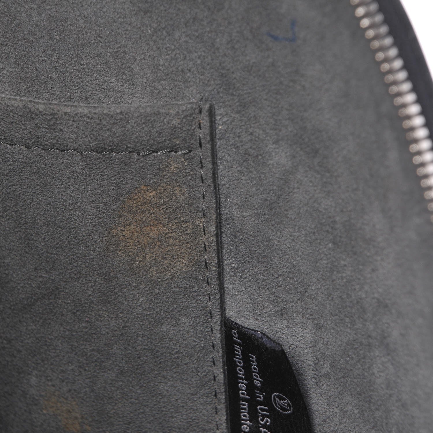 Louis Vuitton Epi Alma GM Black 9 of 10