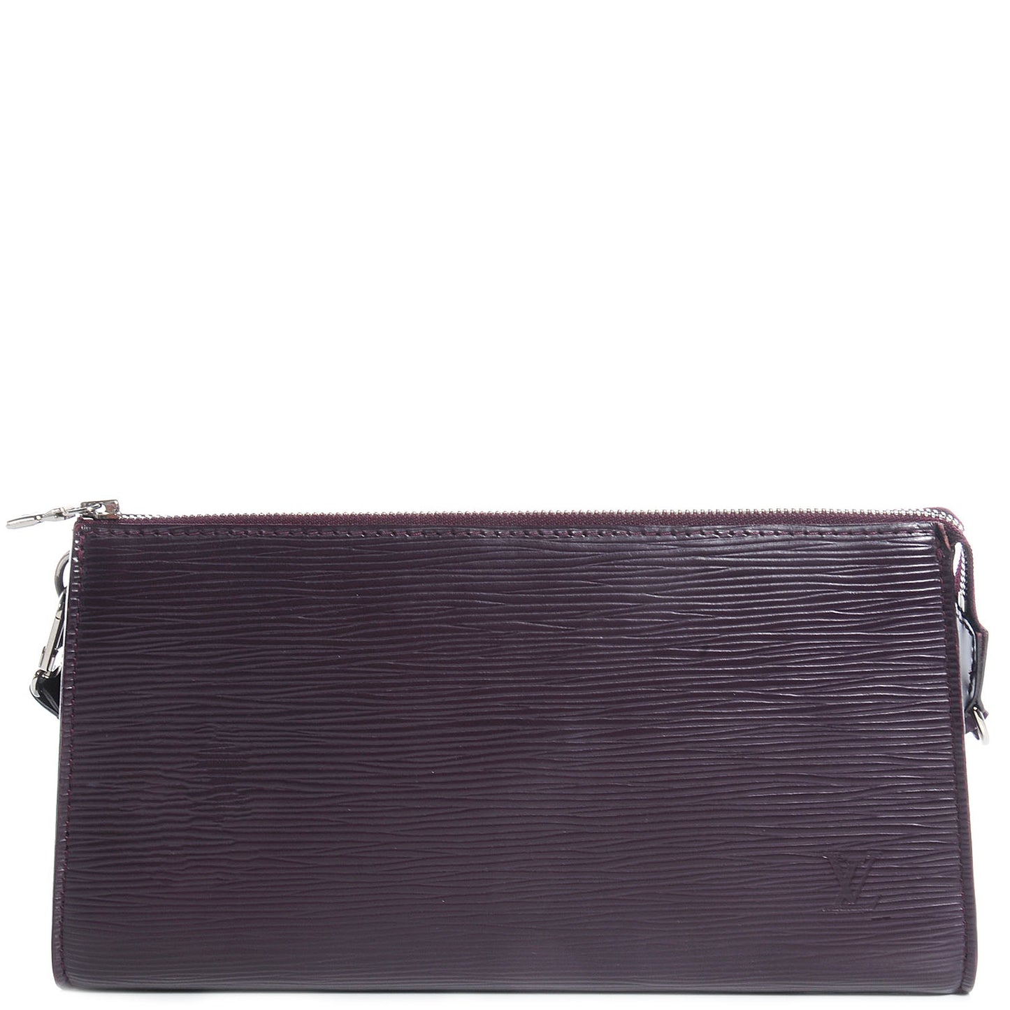 Epi Pochette Accessories 24 Cassis Purple