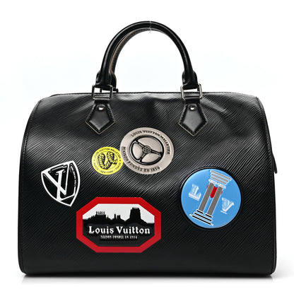 Louis Vuitton Epi World Tour Speedy 30 Black 1 of 6