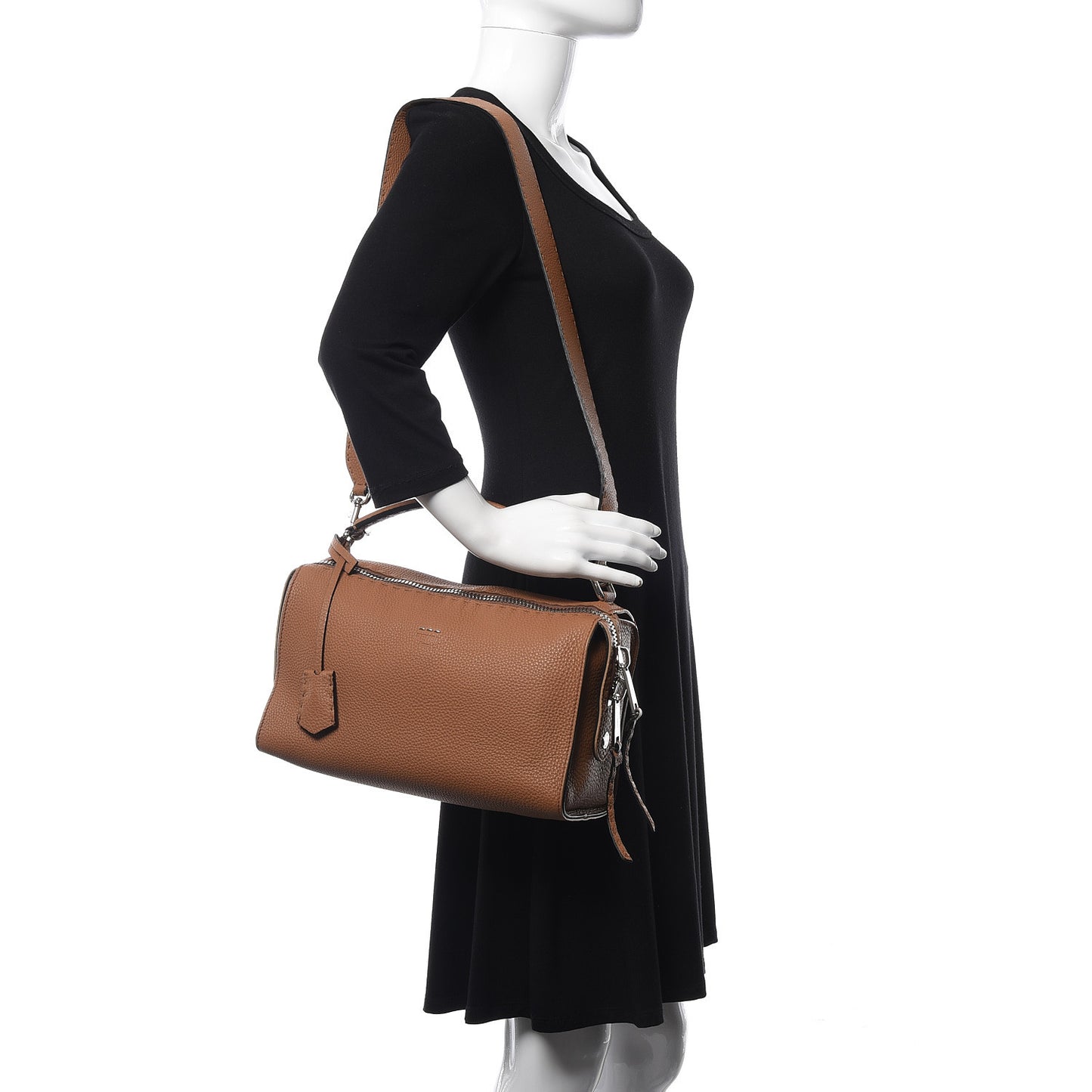 Cuoio Romano Selleria Lei Boston Tote Mou