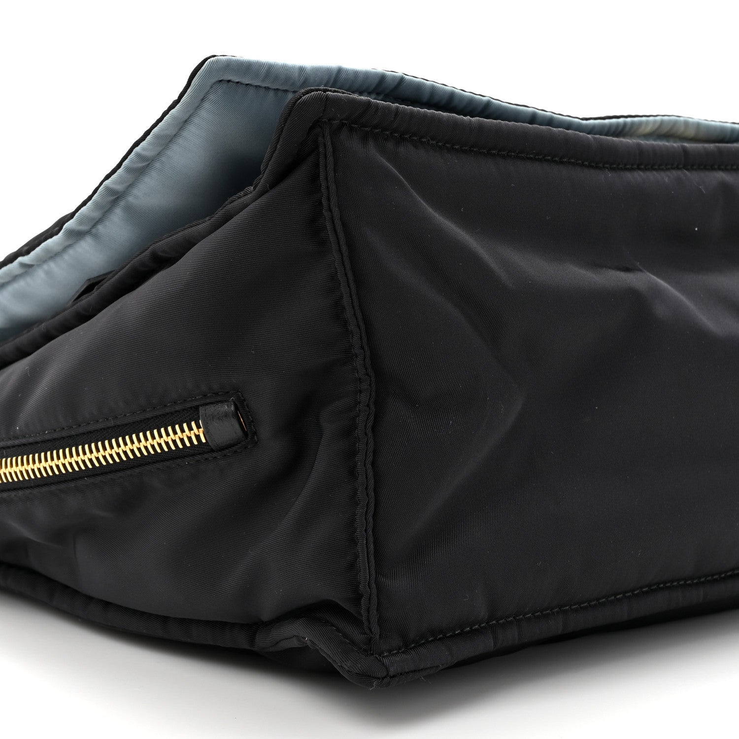 Prada Tessuto Nylon Etiquette Flap Black 9 of 9