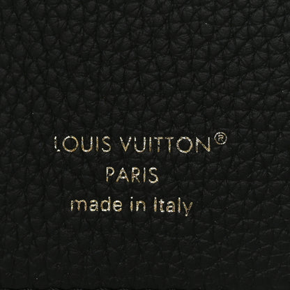 Louis Vuitton Grained Calfskin Monogram Charles Notebook Cover MM Black 6 of 6
