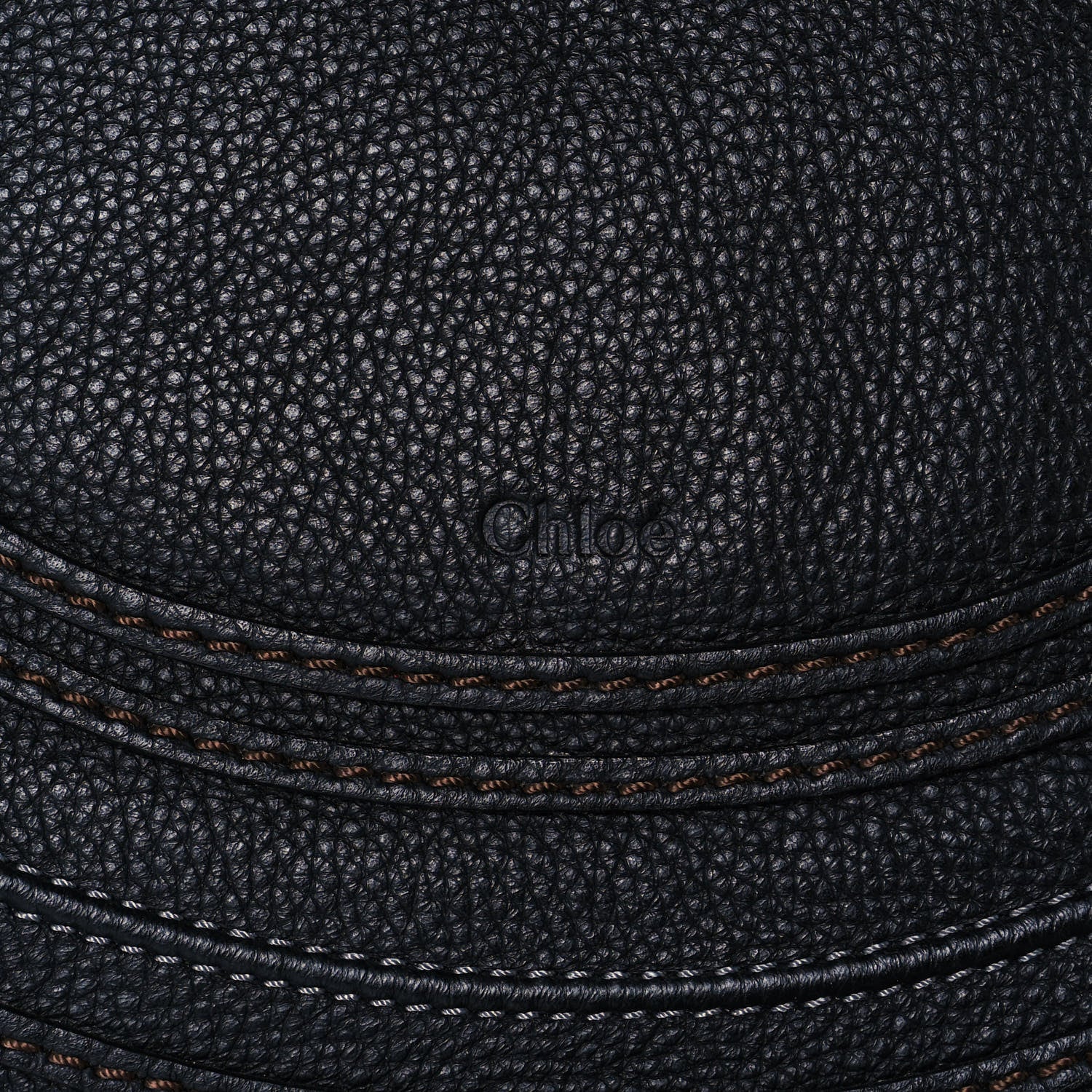 Chloe Calfskin Medium Marcie Round Crossbody Bag Black 8 of 12