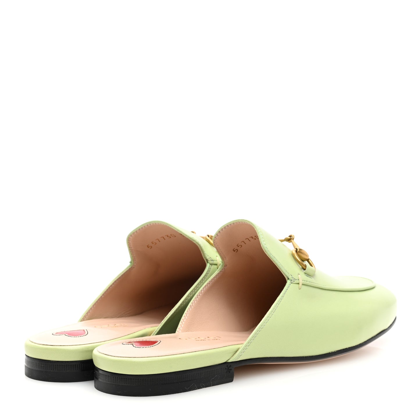 Malaga Kid Womens Princetown Slippers 37 Pistachio Green