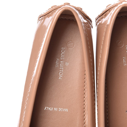 Louis Vuitton Patent Calfskin Oxford Loafers 35 Rose Velours 7 of 10