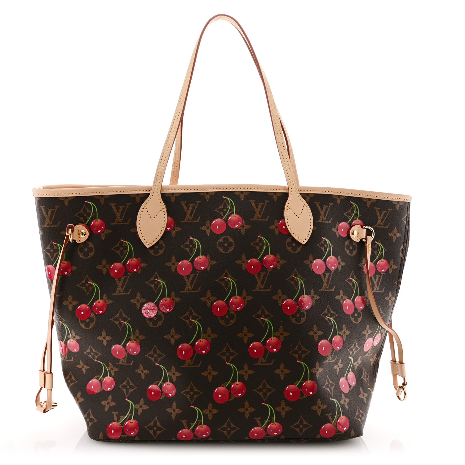 Louis Vuitton LV X TM Monogram Cerises Neverfull MM 1654052