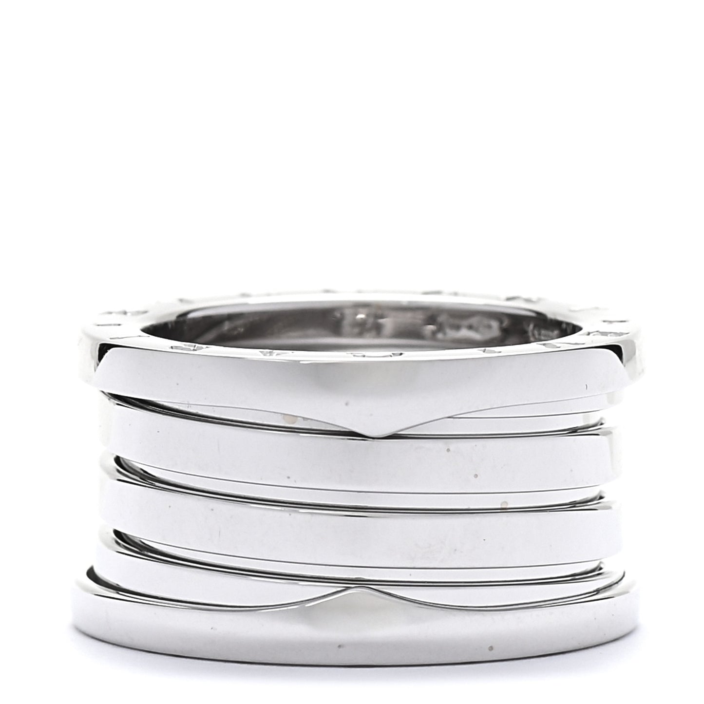 18K White Gold B.Zero1 Four-Band Ring 51 5.75