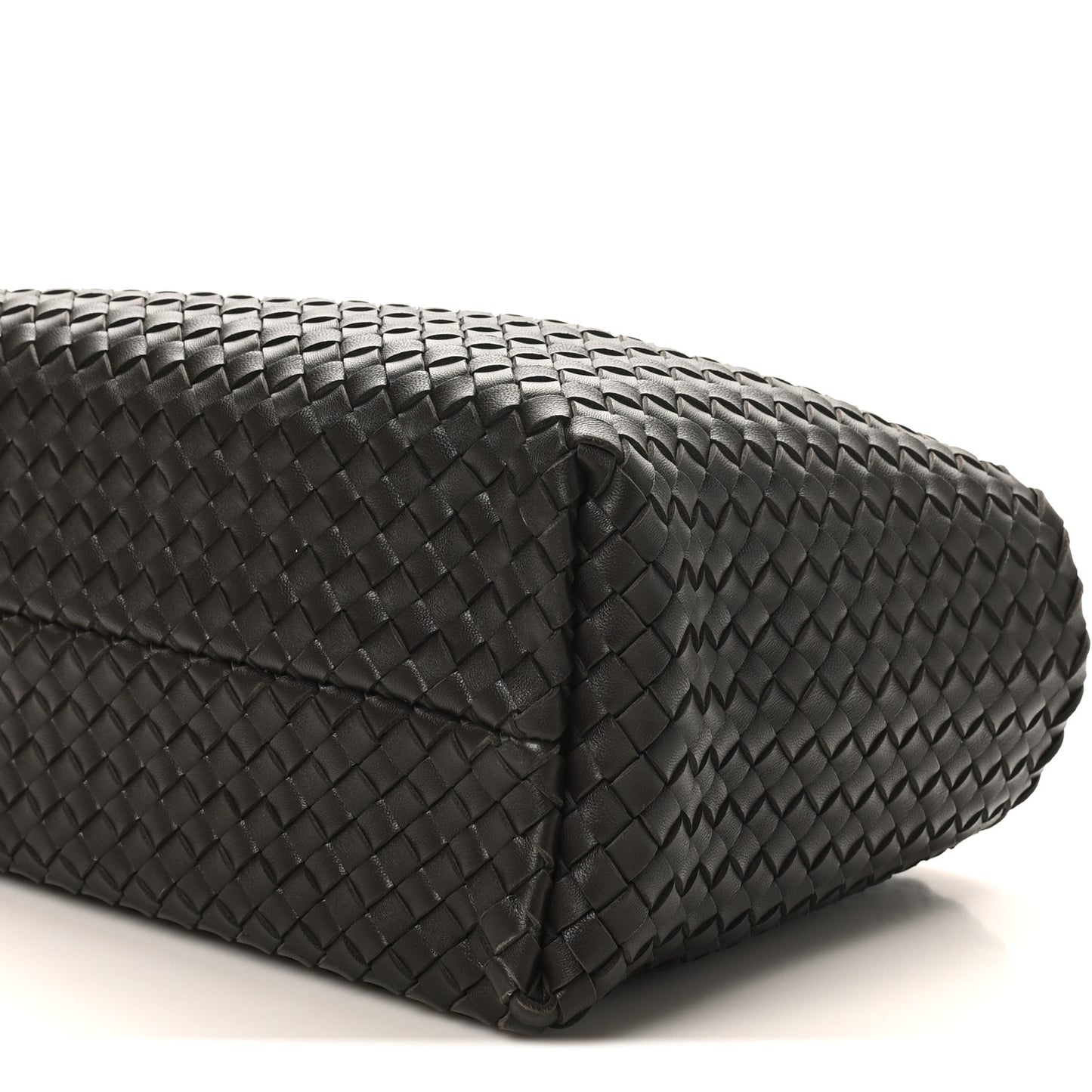 Nappa Intrecciato Small Cabat  Fondant