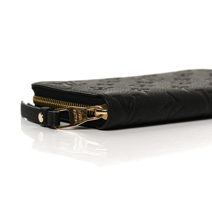 Louis Vuitton Empreinte Zippy Wallet Black 7 of 8