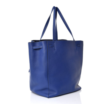 Celine Soft Grained Calfskin Medium Belt Cabas Phantom Indigo 3 of 7