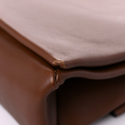 Celine Smooth Calfskin Blade Flap Brown 10 of 16