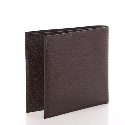 Hermes Epsom MC2 Copernic Compact Wallet Chocolate 3 of 8