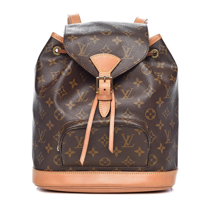 Louis Vuitton Monogram Montsouris MM Backpack 1 of 12