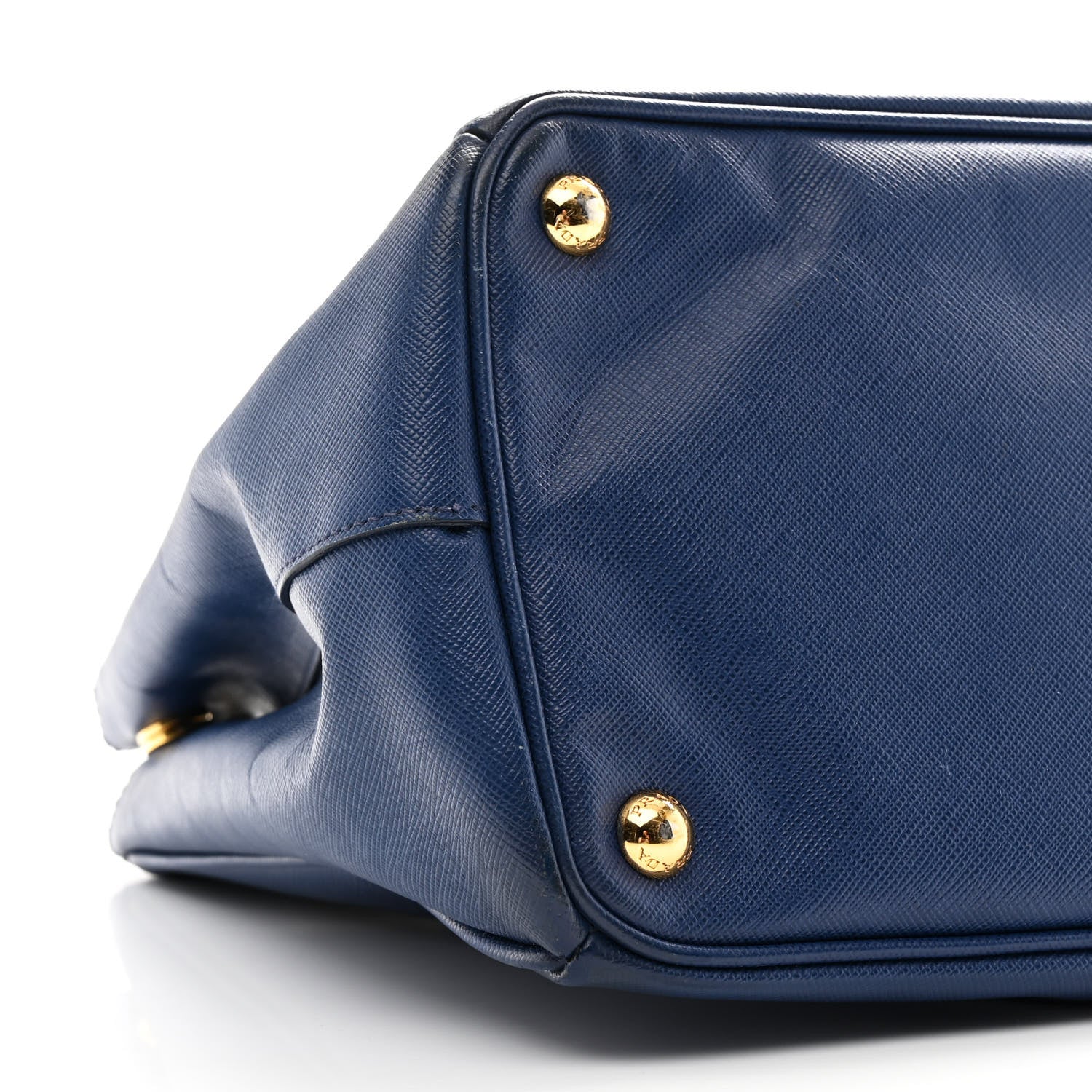 Prada Saffiano Lux Medium Galleria Double Zip Tote Bluette 9 of 14