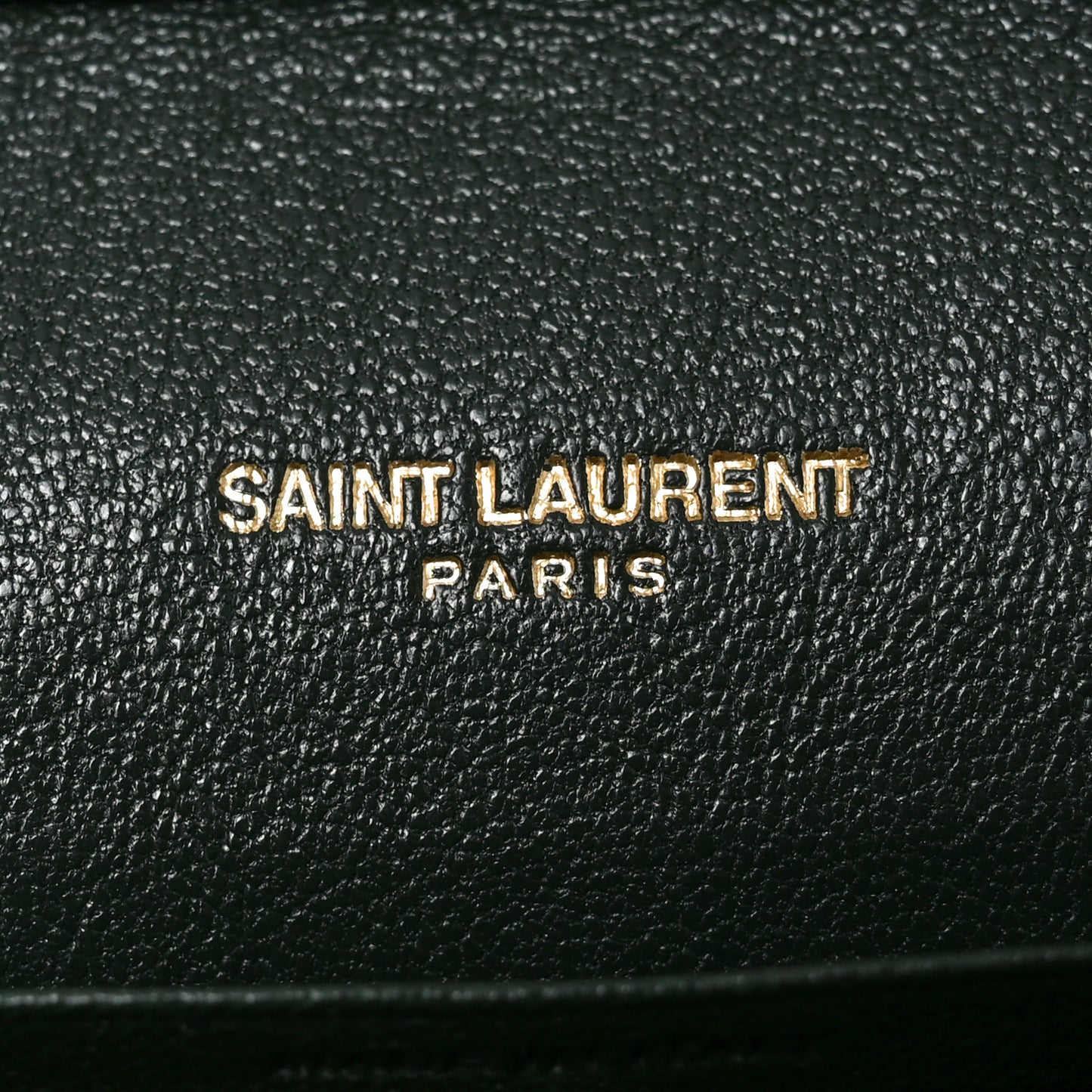 Lambskin Diamond Quilted Becky Chain Wallet Vert Fonce