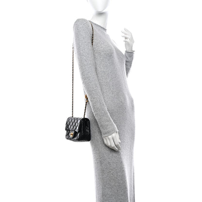 Chanel Lambskin Quilted Mini Pearl Crush Flap Black 2 of 10
