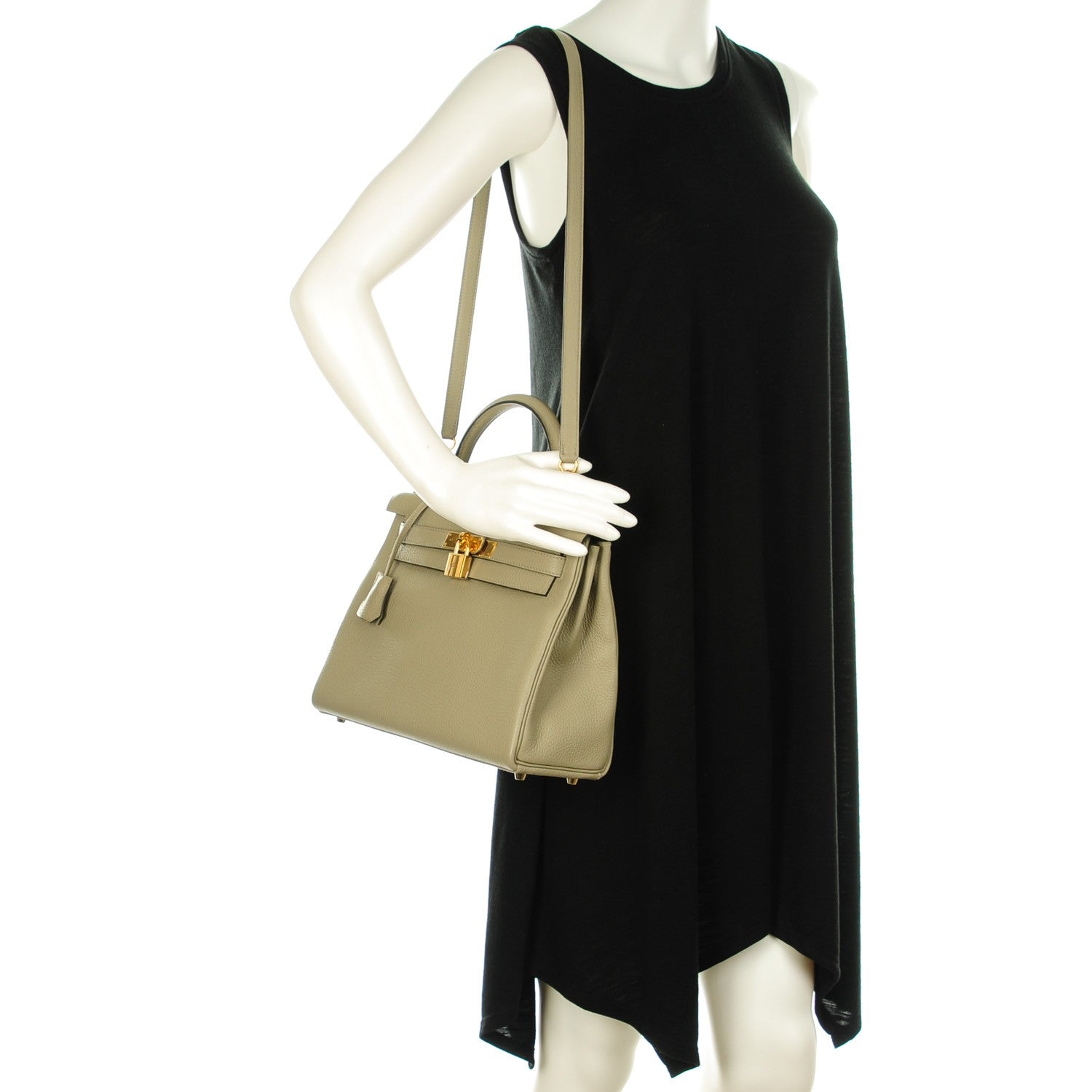 Hermes Taurillon Clemence Kelly Retourne 28 Sauge 2 of 24