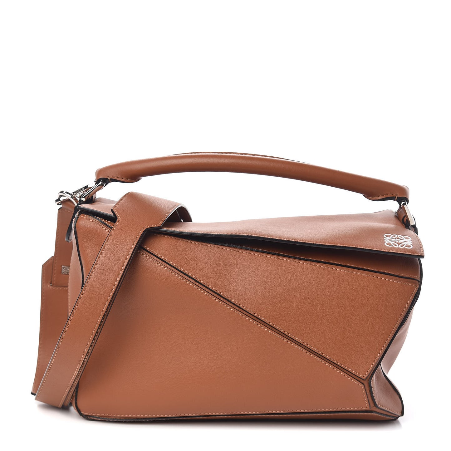 Calfskin Puzzle Bag Tan